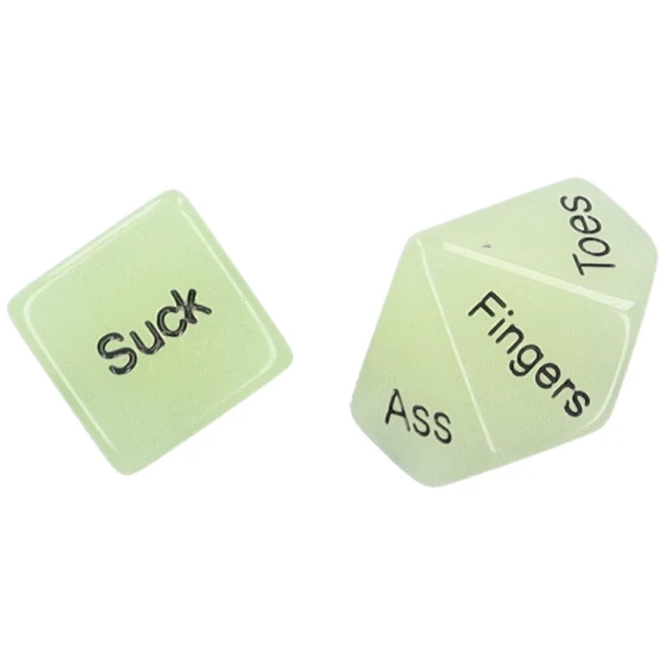 Glow In The Dark Sex Dice