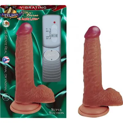 Vibrating Dildos Lifelikes Vibrating Baron 5in