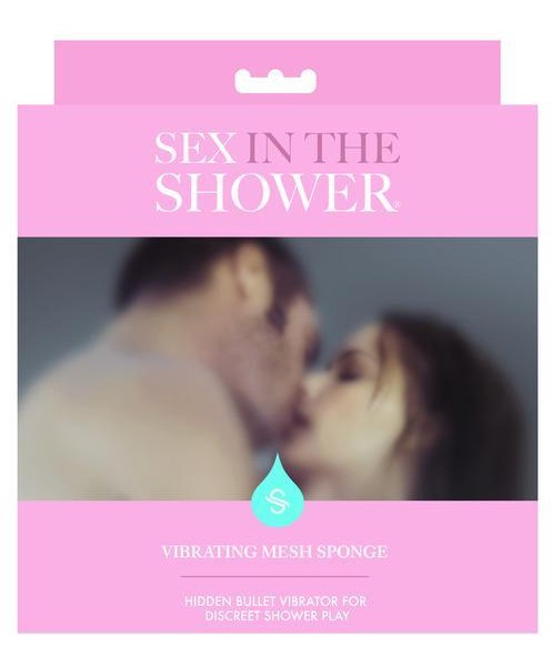 Sex in the Shower - Vibrating Mesh Sponge