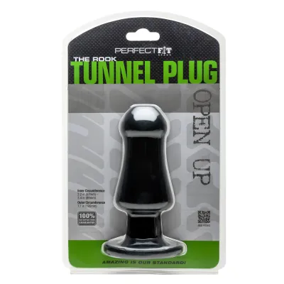 Perfect Fit Rook Tunnel Plug Black