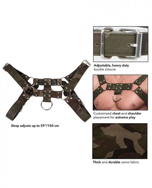COLT - Camo Chest Harness