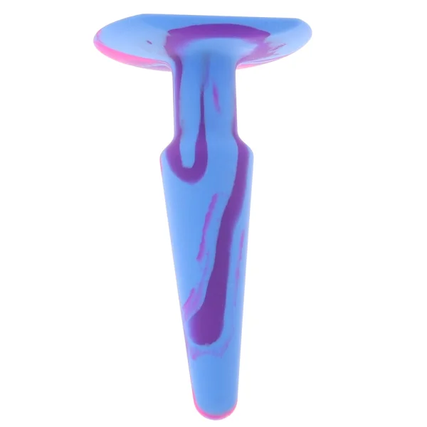 A-Play Groovy Silicone 5" Anal Plug By Doc Johnson - Berry