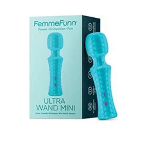 Femmefunn Ultra Wand Mini Turquoise
