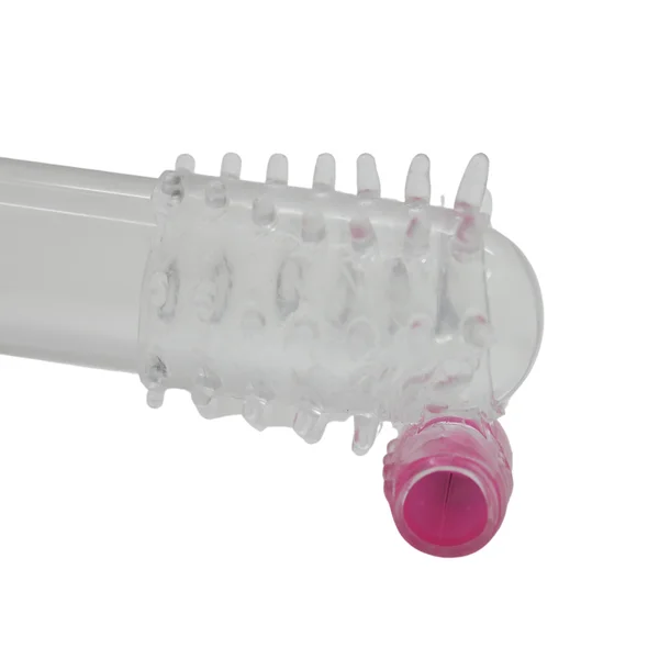 Vibrating Penis Sleeve With Nubby Ticklers — image 18 of 20
