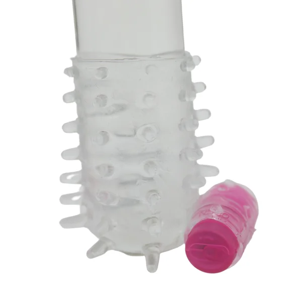 Vibrating Penis Sleeve With Nubby Ticklers — image 19 of 20