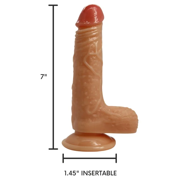 7 Inch Ultra Realistic Dildo — image 10 of 10