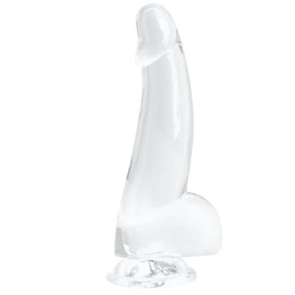 Curved Girthy Suction Cup G-Spot Dildo — image 6 of 7