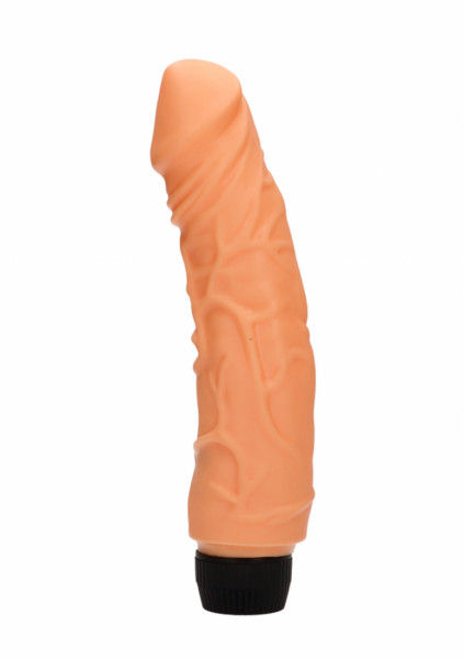 Perfect Pleasure multi-speed Vibrator - 22 cm - Flesh - Life Like Vibrating Dildos