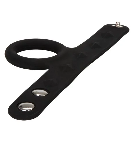 Silicone Tri-Snap Scrotum Support Ring - Medium