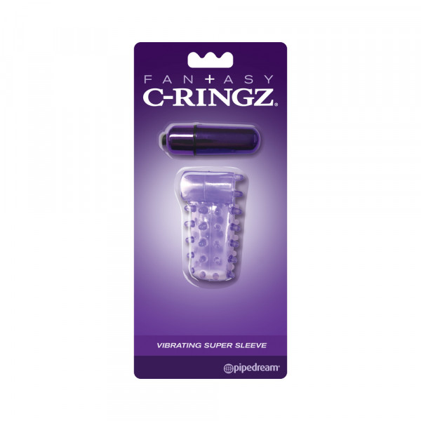 Fcr - Fantasy C-ringz Vibrating Super Sleeve Purple — image 6 of 6