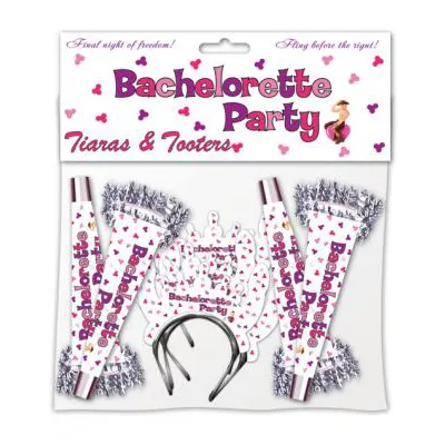 Bachelorette Party Tiaras And Tooters 8 Per Pack