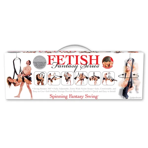 Fetish Fantasy Series Spinning Fantasy  Swing - Black