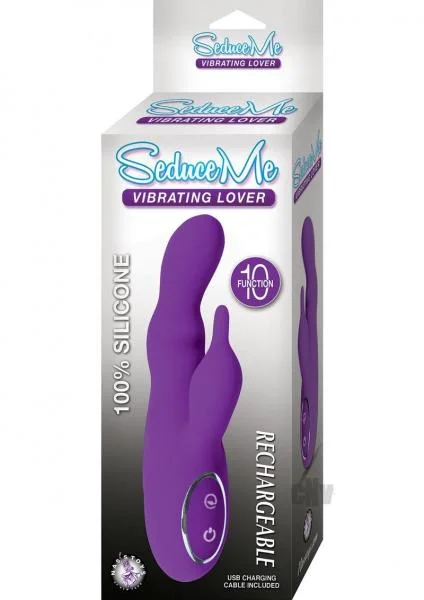 Seduce Me Vibrating Lover Silicone Vibrator — image 5 of 6