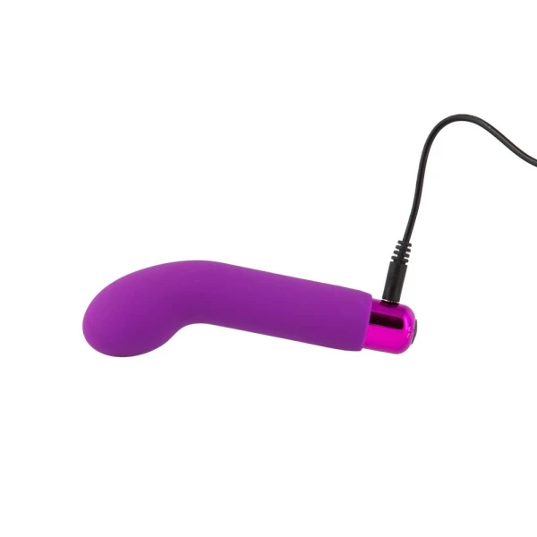 Sara's Spot Rechargeable Bullet With Removable G-spot Sleeve Purple