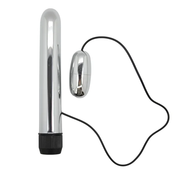 Dual Silver Vibrator & Bullet Combo