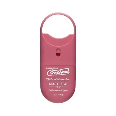 Doc Johnson Goodhead Deep Throat Spray To Go Watermelon 10ml 10ml