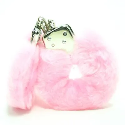 Plush Love Cuffs Pink