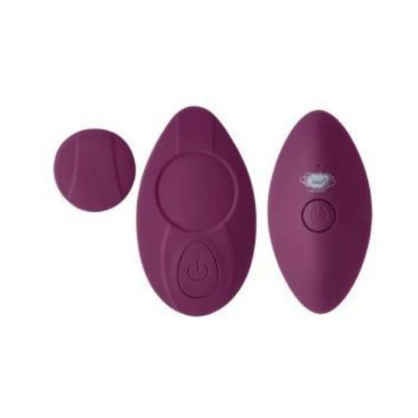 Couples Vibrators: Cloud 9 Panty Pleasures Magnetic Panty Vibe Plum
