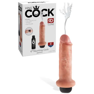 Pipedream King Cock 6 Squirting Dildo
