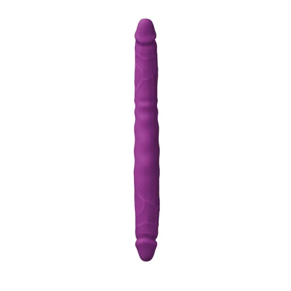 Colours Double Pleasures Black Silicone Double Dildo