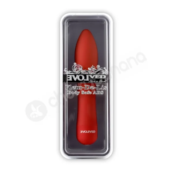 Fleur De Lis Seduction Red Vibrator