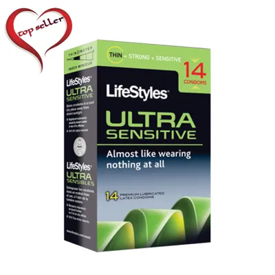 Lifestyles Ultra Sensitive Condoms 14 pack
