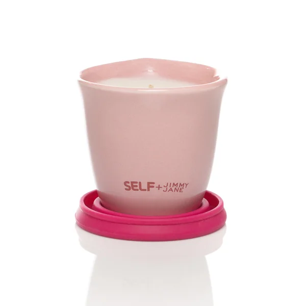 SELF + JimmyJane Massage Oil Candle - Tahitian Moss