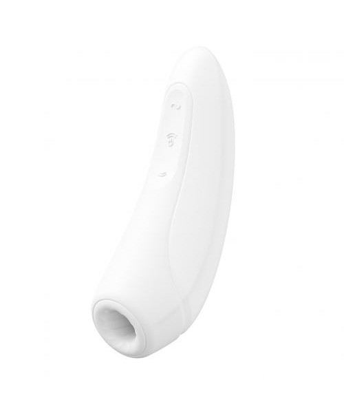 Satisfyer Curvy 1 Sucking Vibrator - White