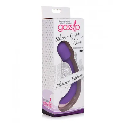 Curve Novelties Gossip G Spot Silicone Wand 50x Violet