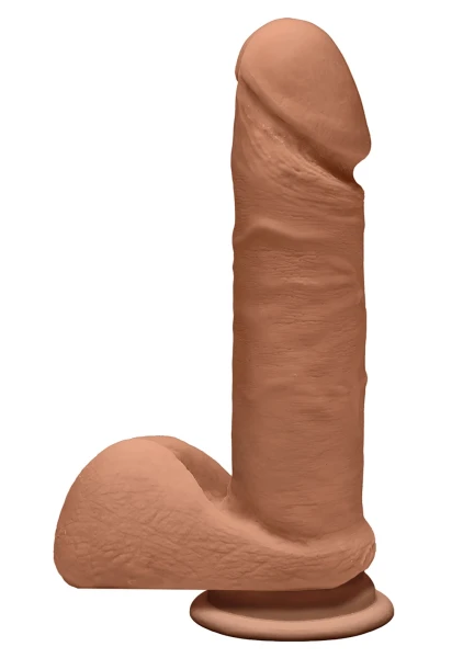The D - Perfect D 7" Suction Cup Dildo by Doc Johnson - Vanilla