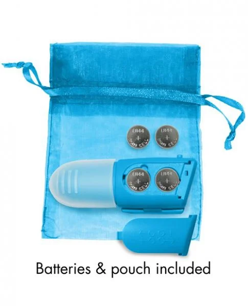 Fuzu Fingertip Massager Neon Blue