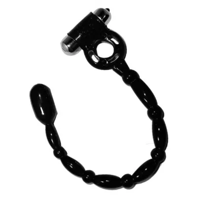Hung Deep Snake Vibrating Cock Ring Black