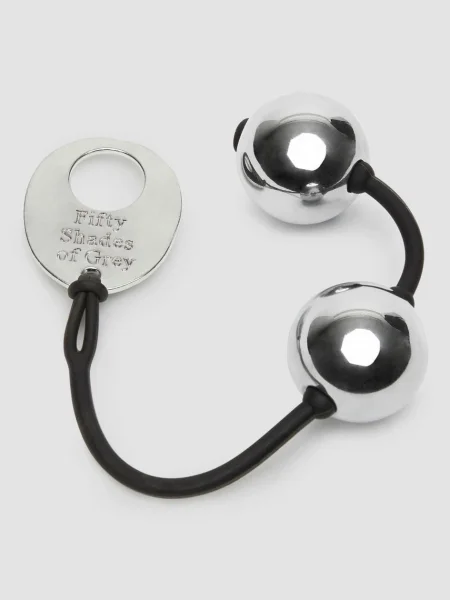 Fifty Shades of Grey Inner Goddess Silver Pleasure Balls 7.8oz
