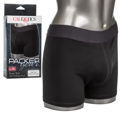 Packer Gear Boxer Brief With Packing Pouch L Xl