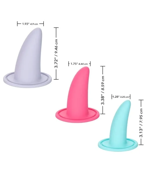 CalExotic - She-ology Advanced 3-Piece Wearable Vaginal Dilator Set