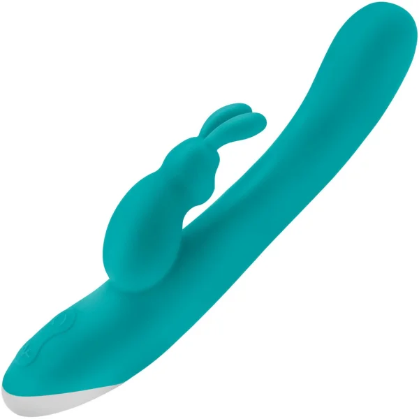 Blush Hop Rave Rabbit Rechargeable Dual Stimulating Vibrator
