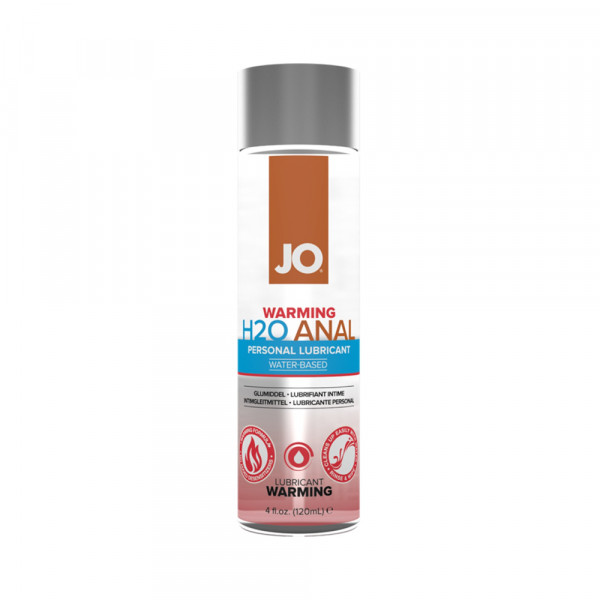 Jo Anal H2o Warming Lubricant 4 oz