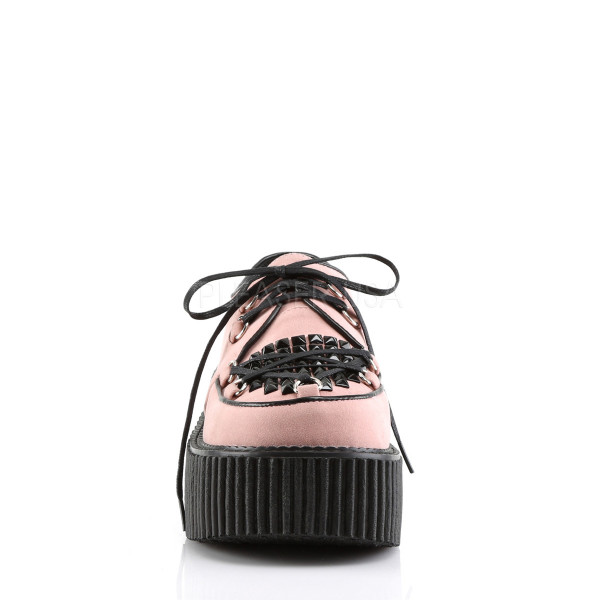 3 inches PF Creeper w/Pyramid Studs, Pentagram & D-Rings Detail — image 6 of 8