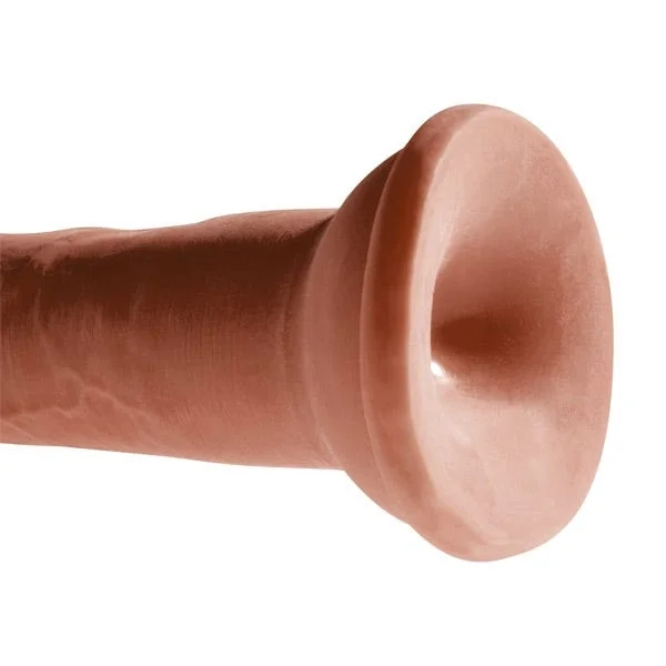 King Cock Plus 8 In. Triple Density Cock Brown
