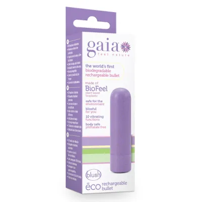 Blush Gaia Eco Rechargeable Bullet Lilac