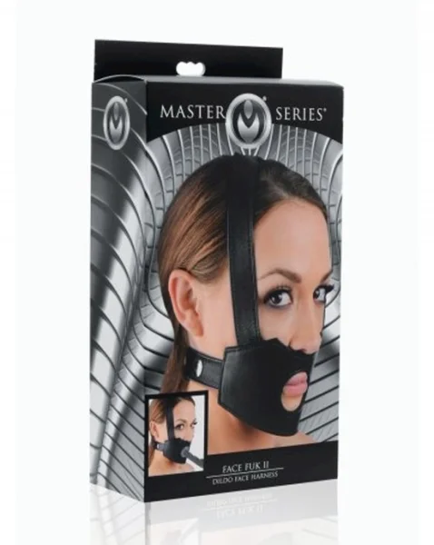 Face Fuk II Dildo Face Harness Black O/S