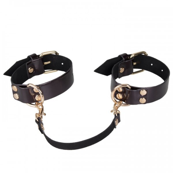 Bondara Black Cherry In A Bind Handcuffs