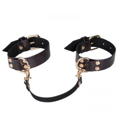 Bondara Black Cherry In A Bind Handcuffs