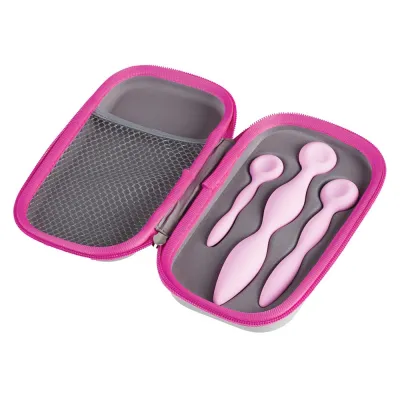 Adrien Lastic Femintimate Inimrelax Vaginal Dilator Set 3 Piece in Zip Up Storage Case