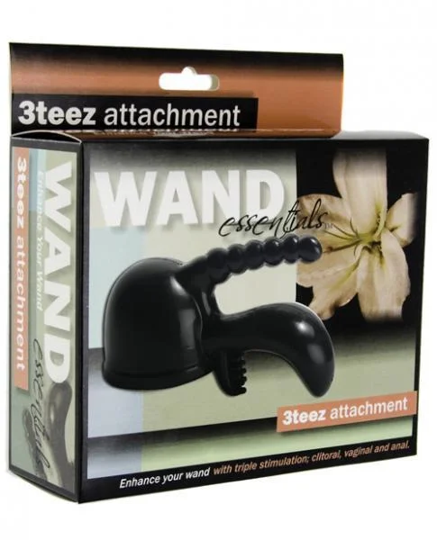Wand Essentials 3 Teez Attachment Black