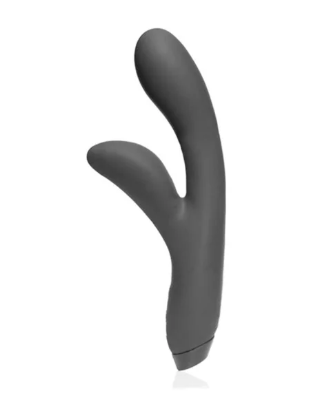 Je Joue Hera Flex Waterproof Rechargeable Silicone Dual Stimulation Rabbit Vibrator -  Black