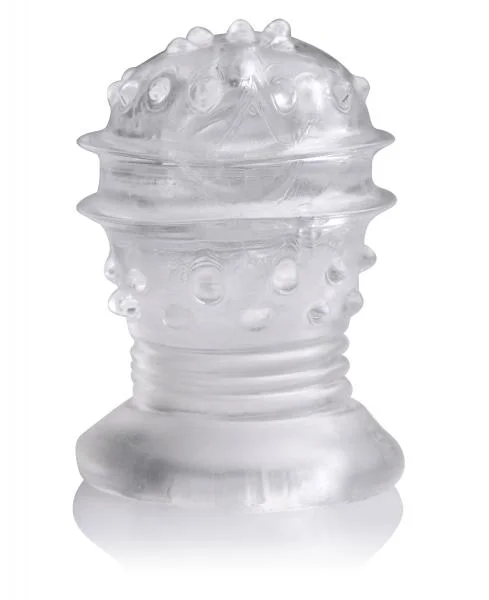 Trinity Vibes Vibrating Penis Head Teaser Clear — image 7 of 8
