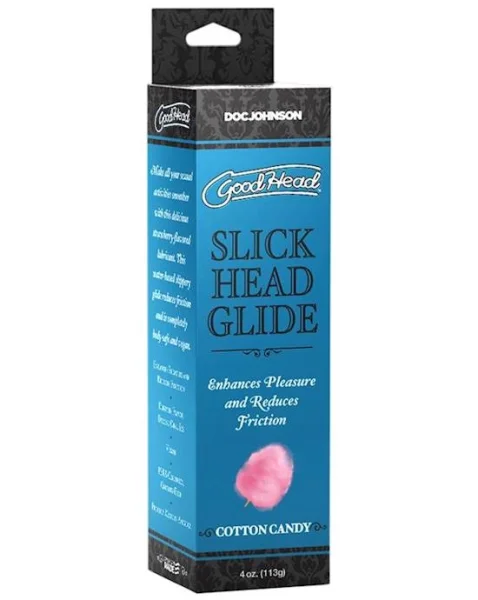 Goodhead Slick Head Glide Cotton Candy 4 Oz.