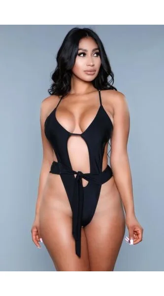 Trinity Swimsuit - Black - Large