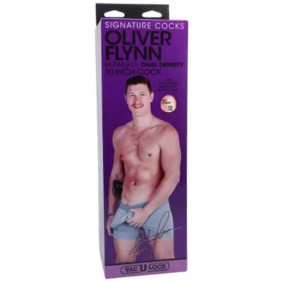 Doc Johnson Signature Cocks Oliver Flynn 10 Realistic Dildo with Suction Cup
